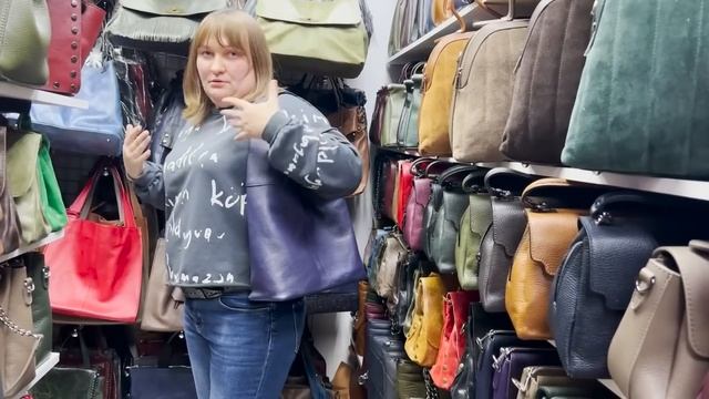 ИТАЛЬЯНСКИЕ СУМКИ✨ У ЯРОСЛАВЫ И ХАМИДА? НАТУРАЛЬНАЯ КОЖА? Садовод. Москва смотреть онлайн