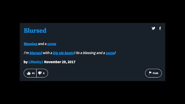 Urban Dictionary Definition - Blursed смотреть онлайн