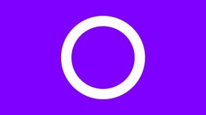 1 час фиолетовый экран, белое световое кольцо, фиолетовый, фиолетовый фон, фиолетовый экран