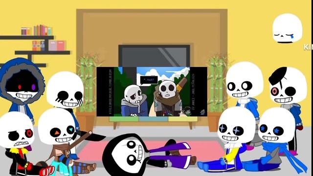 ✅|Ау Сансы Риагируют на историю ?Инка и Эпика?|Gacha club|Corrupttale Sans✅ смотреть онлайн