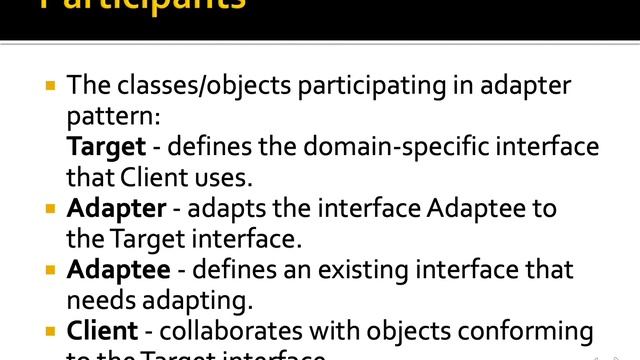 Adapter Pattern смотреть онлайн