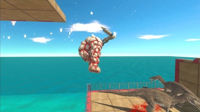 Long Bungee Jumping Who Will Survive - Animal Revolt Battle Simulator