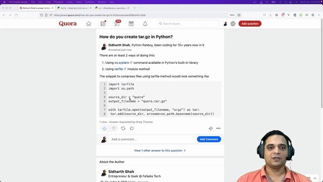How to create tar.gz file with Python? смотреть онлайн