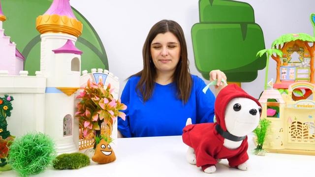 Присматриваем за котенком и щенком! Смешное видео для детей про животных смотреть онлайн