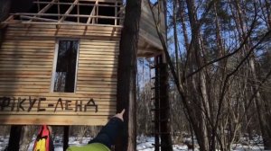 ДОМ НА ДЕРЕВЕ - Самая ПОЛНАЯ ВЕРСИЯ - ГИГАНТСКИЙ ДОМ В ЛЕСУ