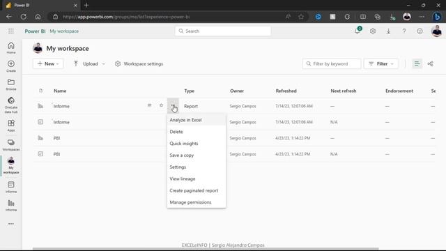 EXPORTAR DATOS DE POWER BI A EXCEL смотреть онлайн