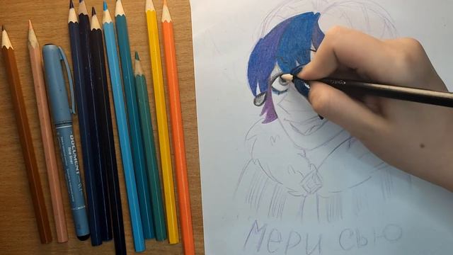 Что такое Мэри Сью и о том как я её чуть не придумала/ АРТ смотреть онлайн