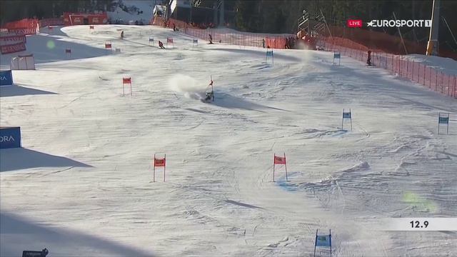 FIS Alpine Ski World Cup - Men's Giant Slalom 2 (Run 1) - Kranjska Gora SLO - 2023 смотреть онлайн
