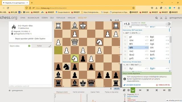 Nimzowitsch Defense Kennedy Variation, Linksspringer Variation • #chess #lichess #playchess смотреть онлайн