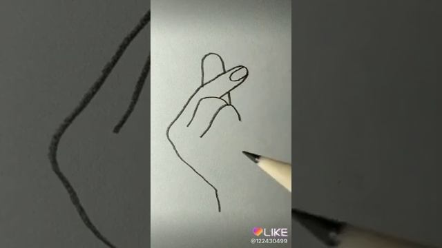 Как рисовать руку сердце смотреть онлайн