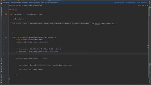 How to pass data from the Second Activity to Main Activity (ResultContracts)? Kotlin Android studio смотреть онлайн