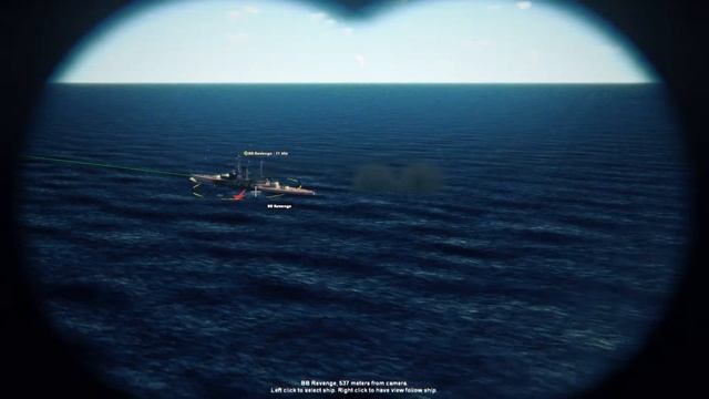 BATTLESHIP DUEL - SMS Bayern vs HMS Revenge - Distant Guns: Jutland смотреть онлайн