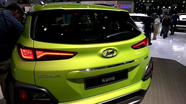 New Hyundai Kona 2019 ,Acid Yellow colour ,Exterior and Interior смотреть онлайн