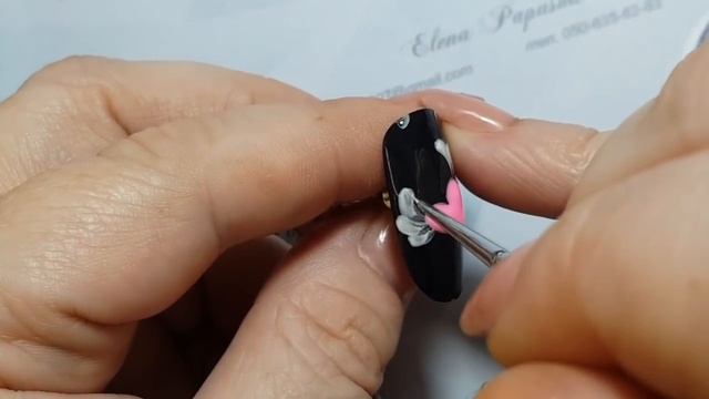 Зефирное сердечко к Дню Влюбленных. Дизайн ногтей. смотреть онлайн