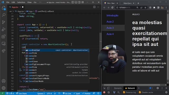 Como fazer requisições HTTP com o useEffect do React do jeito certo? [React Hooks] смотреть онлайн
