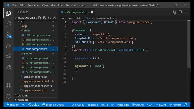 Angular video series - #4 Component communication смотреть онлайн