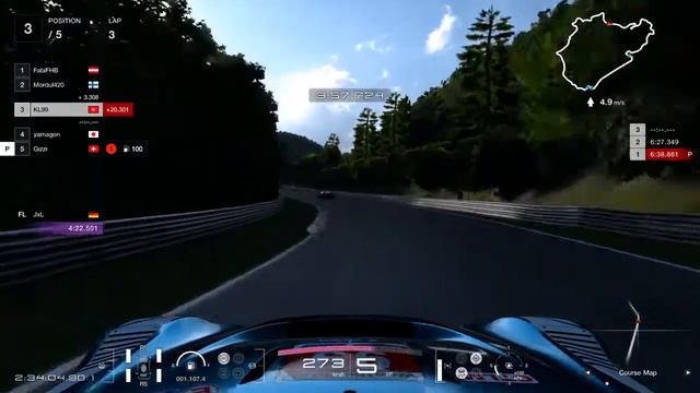 GT7 | Mazda RX-VISION Concept | Nurburgring Global Battle x3 | 20220702 смотреть онлайн