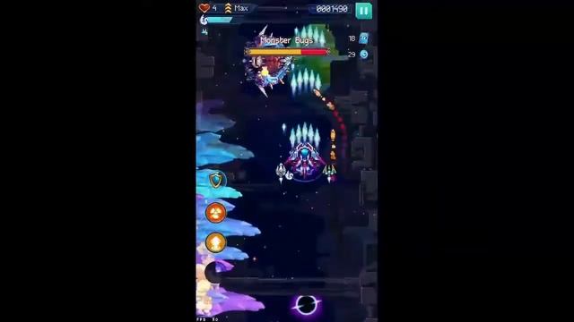 Galaxiga Classic Arcade Game: Boss Monster Bugs-Hard смотреть онлайн