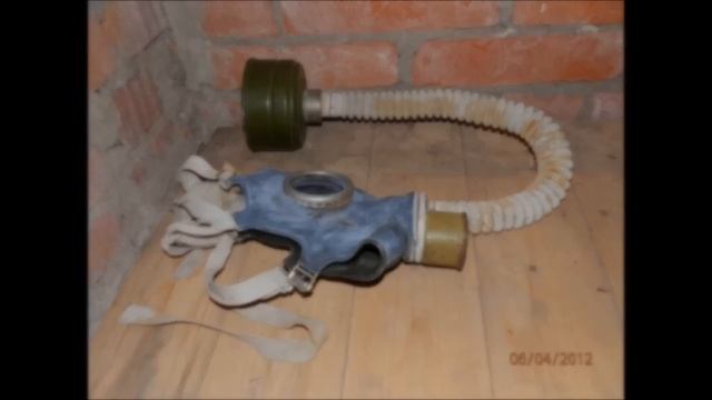 Обзор противогаза ГП-4У | Soviet GP-4u gas mask смотреть онлайн