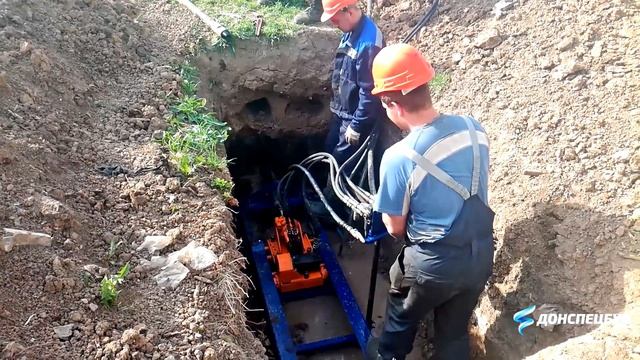 ГБМ-350 малогабаритная установка ГНБ смотреть онлайн
