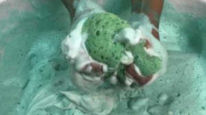 Bulls Eye Asmr Mushy Soap Bar & Liquid (VIM) Sponge Squeezing & Rinsing Asmr Sleep Oddly Satisfying