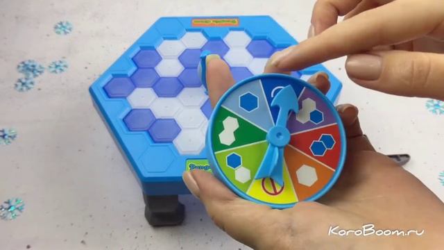 Настольная игра "Спаси пингвина. Чья льдина крепче?" смотреть онлайн