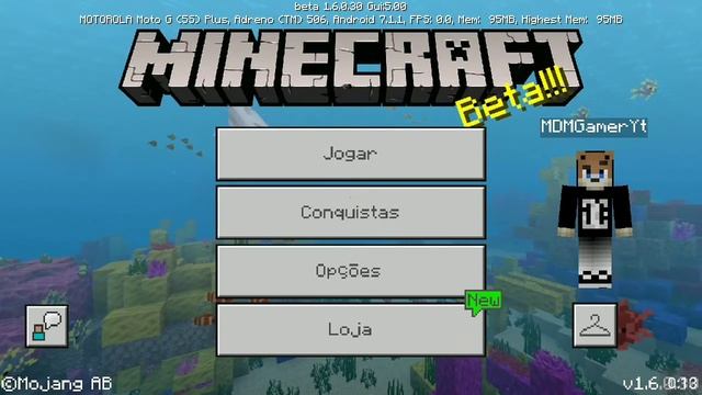 SAIU!!! MINECRAFT PE 1.6.0.30 DOWNLOAD смотреть онлайн