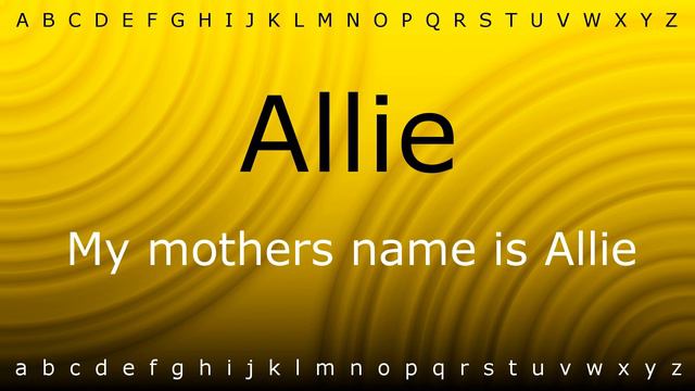 Here I will show you how to say 'Allie' with Zira.mp4 смотреть онлайн