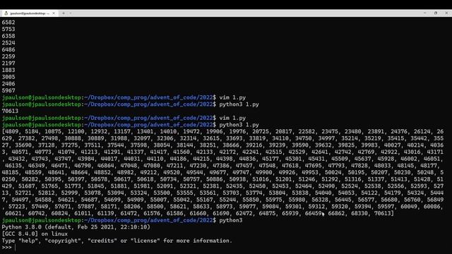 Advent of Code 2022 - Day 1 смотреть онлайн