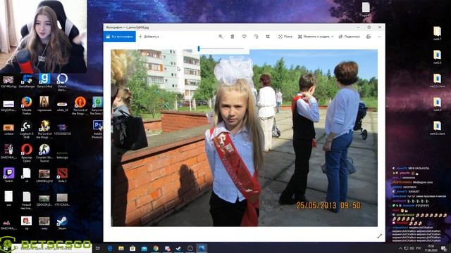 ГАЕЧКА ПОКАЗЫВАЕТ ЖОЖО СВОИ ФОТОГРАФИИ // ФОТОГРАФИИ GAECHKATM СО ШКОЛЫ // Stream JojoHF & GaechkaT