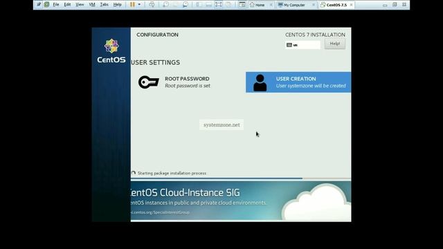CentOS 7 5 Installation with LVM Partitioning смотреть онлайн