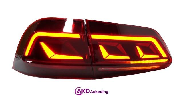 AKD Headlihts Facelift For VW Touareg 2011-2018 Lighthouse Replacement 2022 New Style
