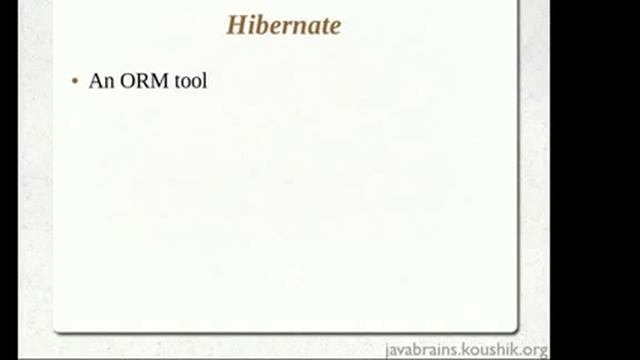 Hibernate Tutorial 01 Introduction To Hibernate смотреть онлайн