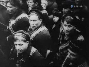 Красное знамя  (Czerwony sztandar) - кинохроника 1917 года