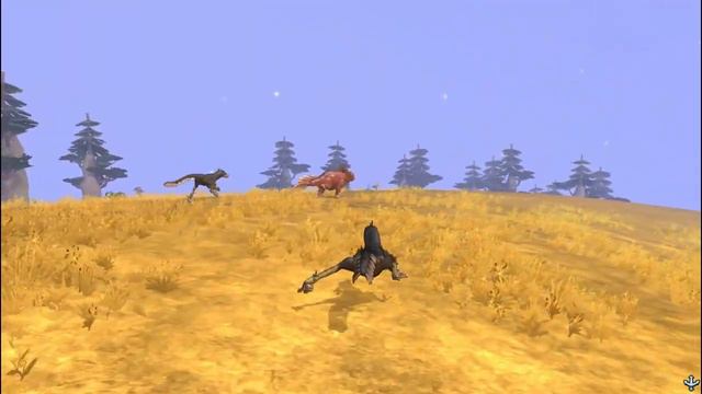 Velociraptor Vs Protoceratops | SPORE