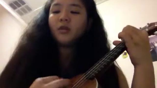 Outside My Window (original song) on ukulele смотреть онлайн