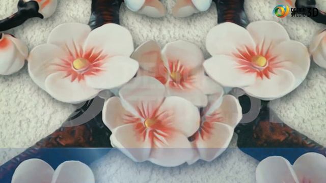 3D Фотообои "Ветви Сакуры" смотреть онлайн