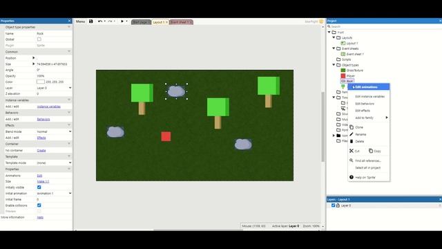 Construct 3 Y-sort - Move in front and behind object quickly смотреть онлайн