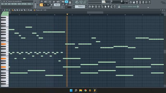 Imagine Dragons - Demons (MIDI + FLP) (FL Studio Piano Tutorial / Cover) смотреть онлайн