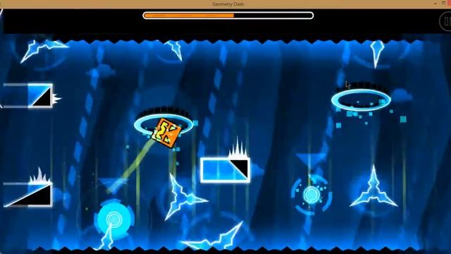 Geometry Dash Уровень №1 Skyward смотреть онлайн