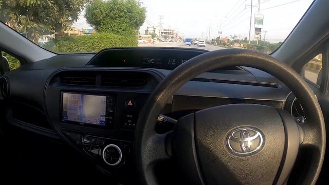 Toyota Aqua Hybrid 2022 Test Drive With In City | Prius C Hybrid Car Test Drive