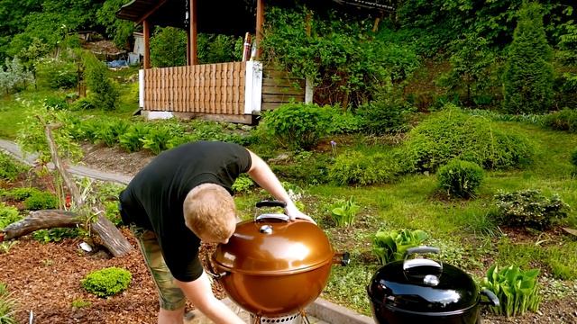 Обзор нового гриля Weber MASTER-TOUCH GBS 57см смотреть онлайн