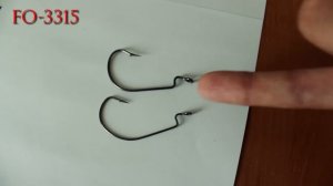 Как купить правильный размер крючка под силикон. Крючки Fanatik.