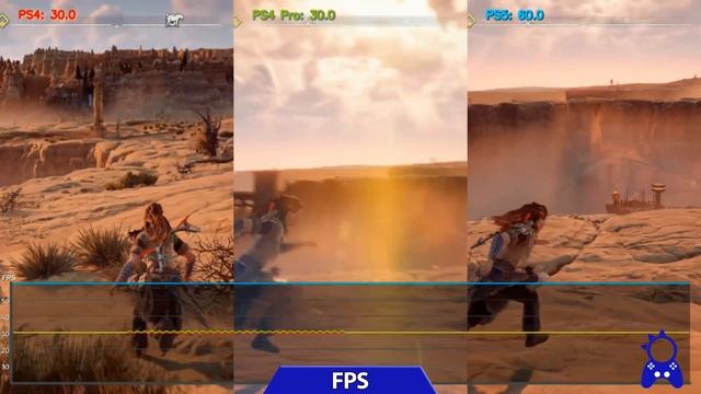 Horizon: Zero Dawn | PS4 - PS4 Pro - PS5 | 60 FPS Patch Comparison & Framerate Test смотреть онлайн
