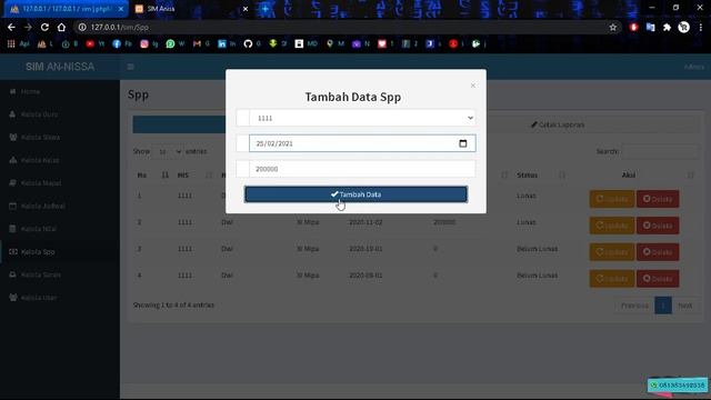Sistem informasi manajemen sekolah berbasis web php mysql codeigniter смотреть онлайн