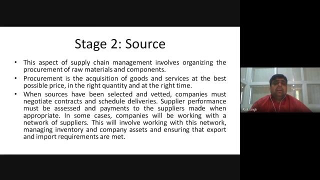 Unit1- Lecture 3- Stages in Supply Chain- Supply Chain Operations Reference (SCOR) model смотреть онлайн