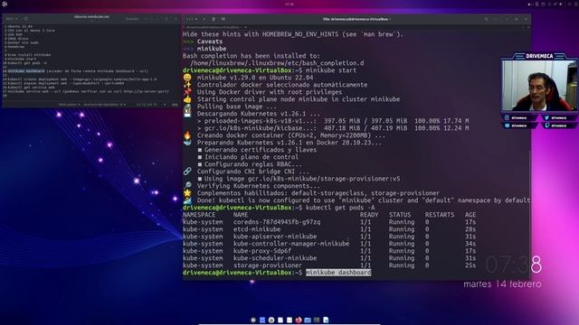 Como instalar minikube en Linux - Arma tu cluster Kubernetes personal смотреть онлайн