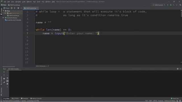 Python while loop ? смотреть онлайн