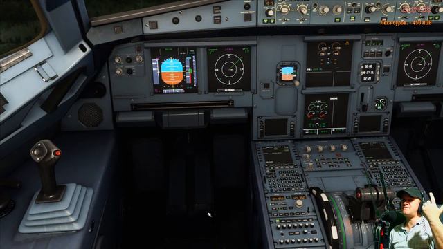Microsoft Flight Simulator - аэробус 320 - Санкт Петербург - Мурманск смотреть онлайн