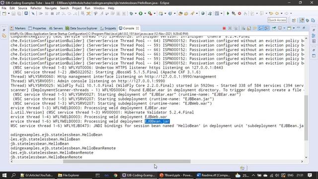 Stateless Session Bean - Part 3 Implement | JavaEE EJB JPA Tutorials #04 смотреть онлайн
